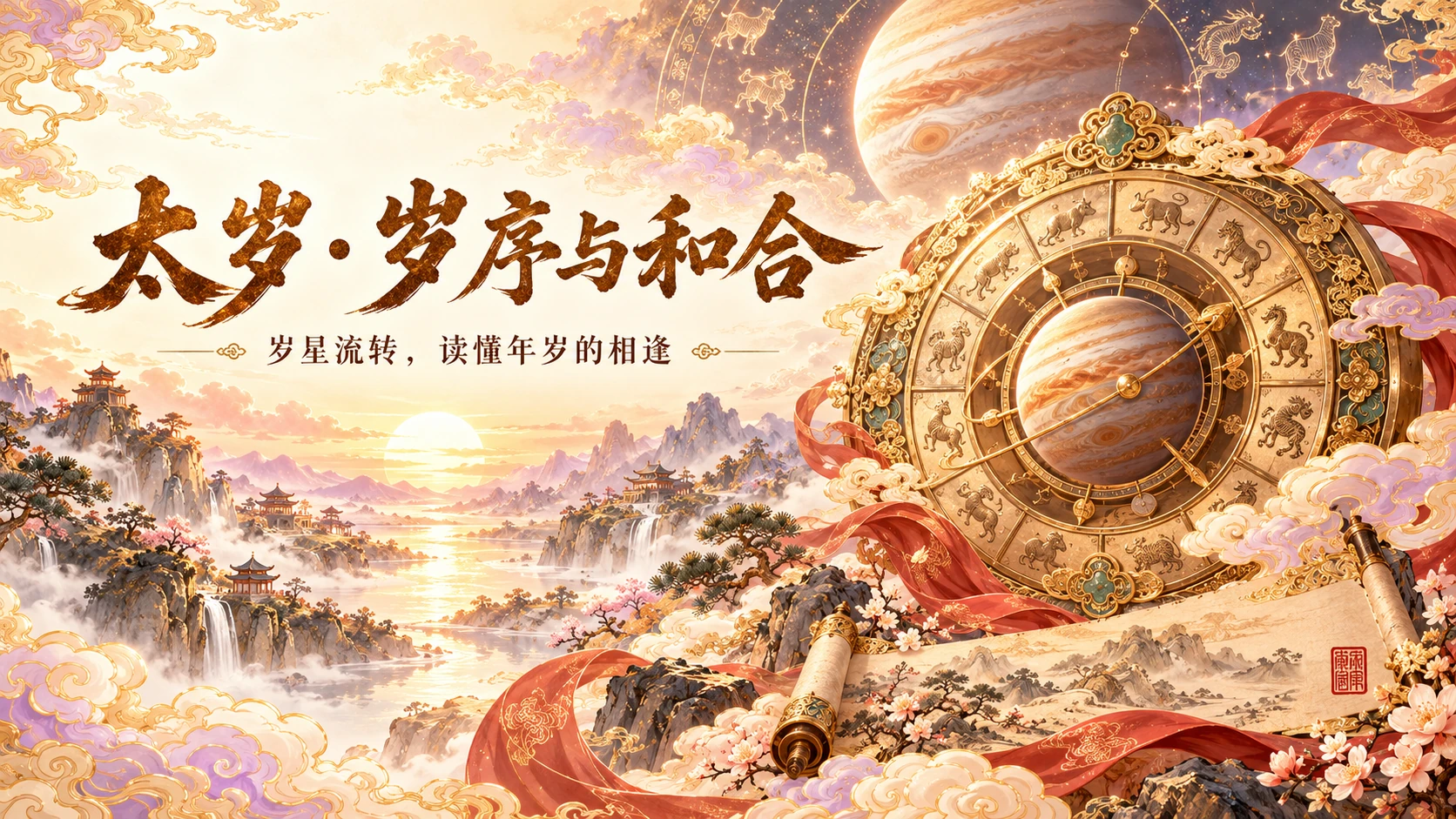 太岁 · 岁序与和合，岁星流转，读懂年岁的相逢