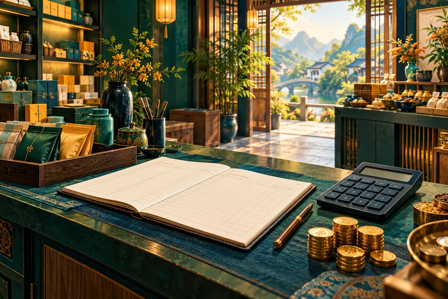 账本、收付与清晰入口对应可观察的经营环节，不是财富保证。